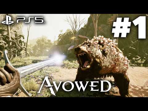 Avowed PS5 Gameplay Walkthrough Part 1 - FINALLY OUT ON PS5