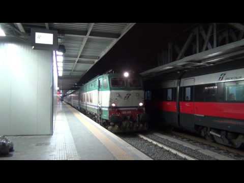 E656.091 in partenza con l' ICN 1955 Roma Termini - Siracusa/Palermo Centrale