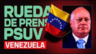 VENEZUELA EN VIVO: EN VIVO: Rueda de prensa  de este lunes 10 de noviembre 2025