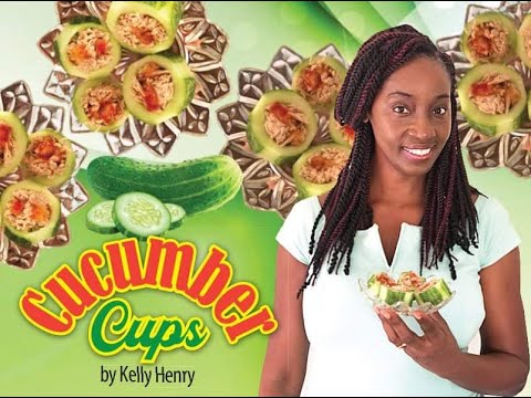 How to make CUCUMBER CUPS by Kelly Henry