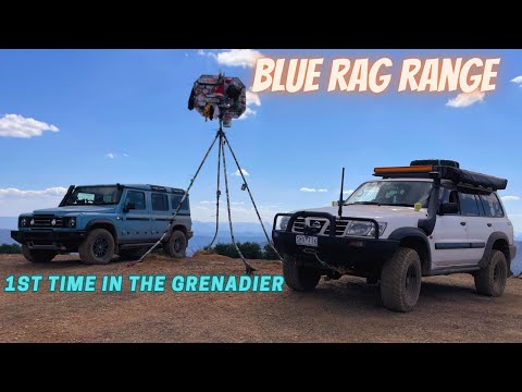 The Grenadier takes on Blue Rag Range Track