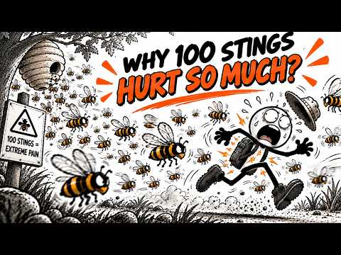 Why It Sucks Getting Stung by 100 Bees?