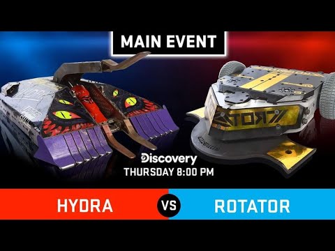 Main Event Pre-Fight Breakdown: Hydra vs. Rotator Battlebots WCVII Episode 3
