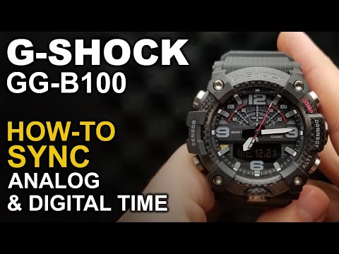 Gshock GG-B100 - Aligning Watch Hands - Module 5594