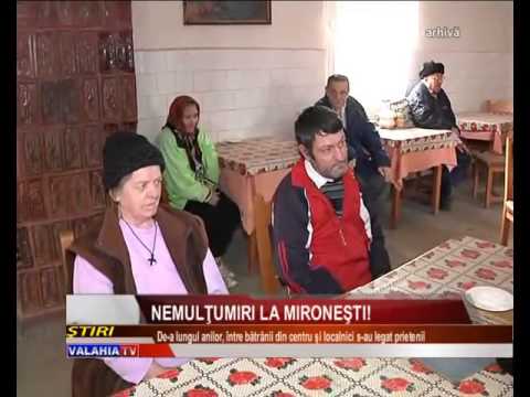 Nemulţumiri la Mironeşti!