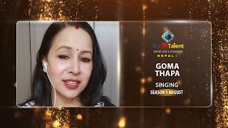 Download lagu Singing | Goma Thapa | It Is My Talent Nepal S1 Aug mp3
