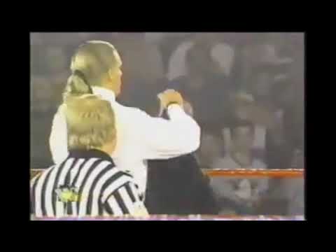 Triple H vs Jobber Buck Quartermaine WWF RAW 1996