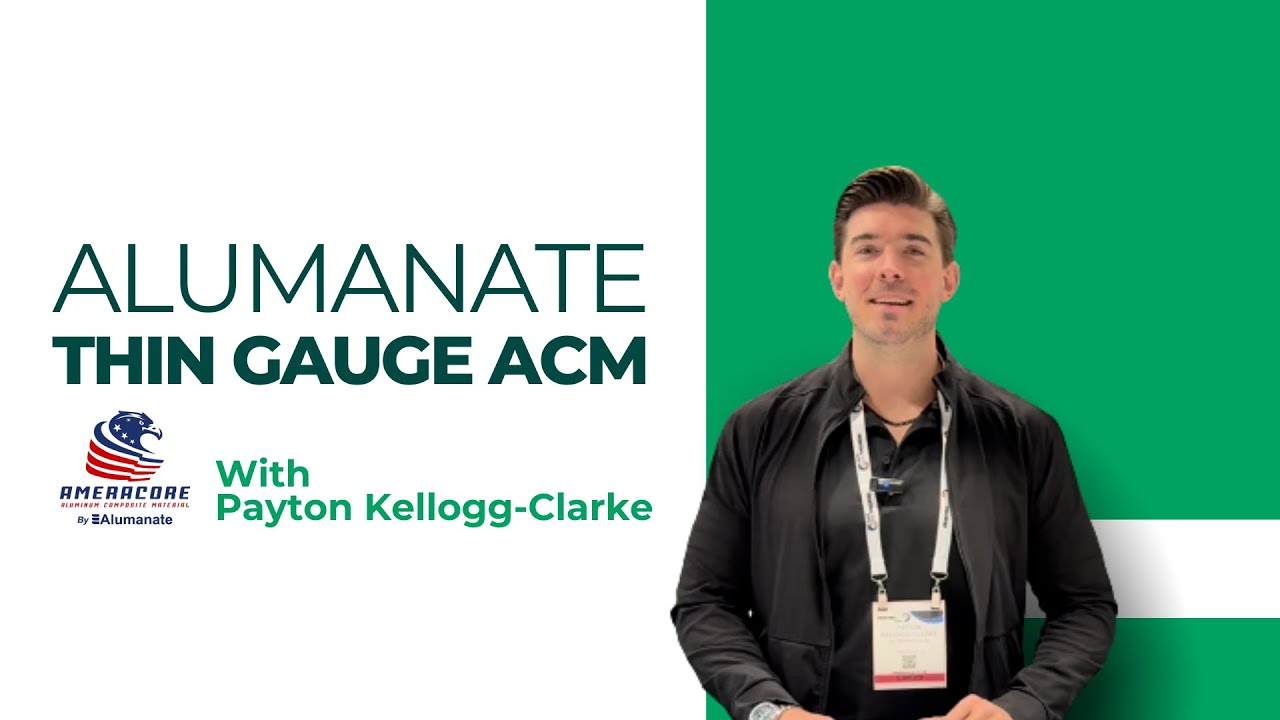 Video thumbnail for Alumanate AmeraCore ACM Overview