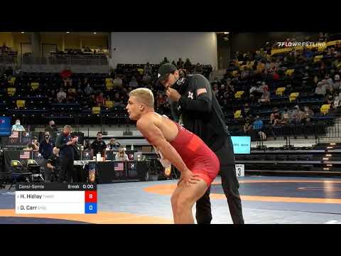 74 Kg Consolation Hayden Hidlay TMWC Wolfpack RTC Vs David Carr Cyclone Regional Training Center C