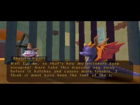 Spyro 3 YotD Walkthrough Part 86 - Dino Mines [1-3]