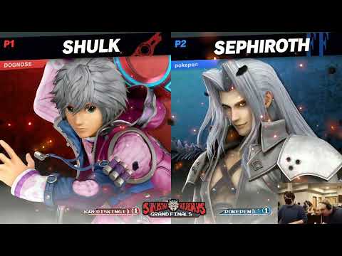 jaredisking1 (Shulk) vs pokepen (Sephiroth) -  Grand Final Reset  - Sinistar Saga #40