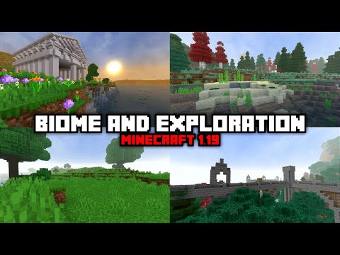 Structure Baru + Biome Baru | Biome and Exploration - Addon (Minecraft Showcase)