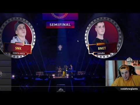 BTA REACCIÓNA EN DIRECTO A BNET VS SNK "PARA MI ERA CASI DE SNK"