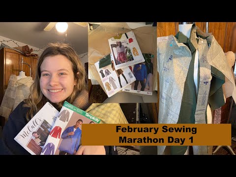 February Sewing Marathon Day 1
