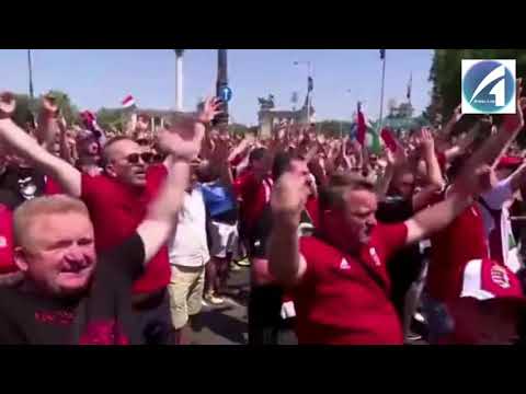 Fans march to Hungary's Euro 2020 cash against France