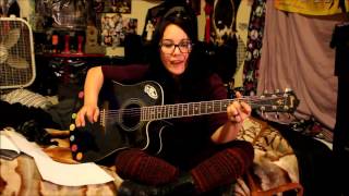 How to play " Wounded Heart" by " Tennis" with standard guitar tuning