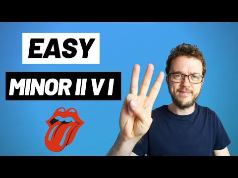 3 BEGINNER Minor ii V I Licks