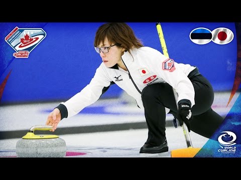 Estonia v Japan - Round-robin - World Mixed Doubles Curling Championship 2017