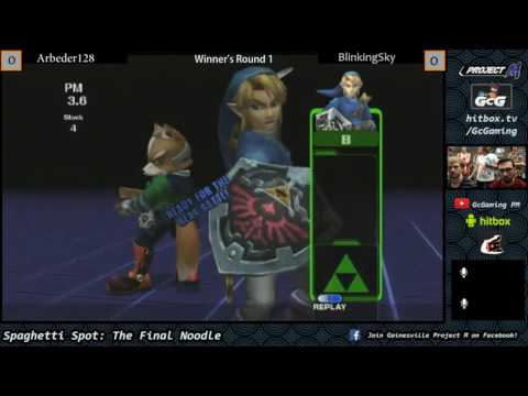 BlinkingSky (Link) vs Arbeder (Fox, Marth) Spaghetti Spot: The Final Feast