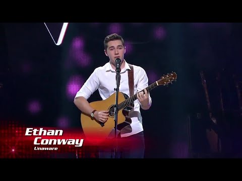 Ethan Conway - Unaware | The Voice Australia 4 (2015) | Blind Auditions
