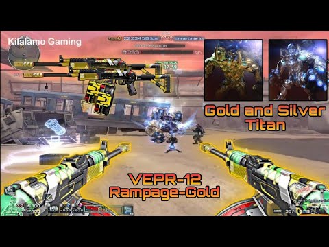 VEPR-12-Rampage-Gold | New Crater (HARD) Gameplay | Crossfire Philippines