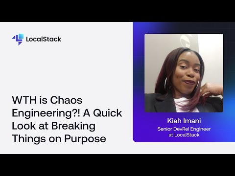 WTH is Chaos Engineering?! A Quick Look at Breaking Things on Purpose