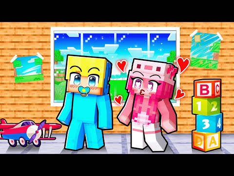 BABY Lea hat einen CRUSH auf BABY Ukri in Minecraft!