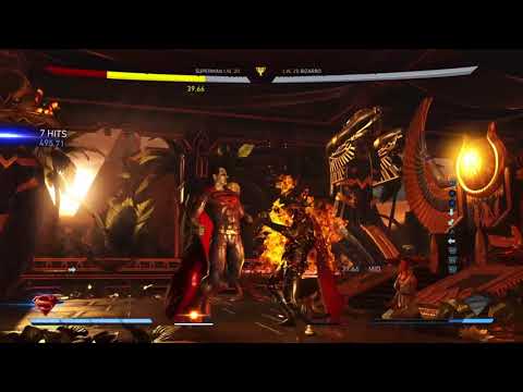 Superman corner mix - cross up J3 into damage