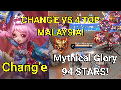 Can Chang'e Counter 4 Top Malaysia Pros? (This Game Was INSANE) - MLBB