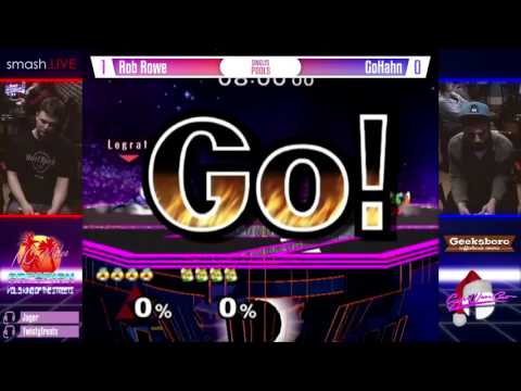 NC Arcadian III Pool 1 W2 - Rob Rowe (Sheik) vs GoHahn (Falco/Fox)