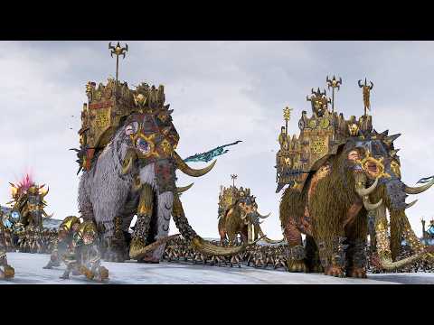 NORSCA vs LIZARDMEN - Warhammer Battle