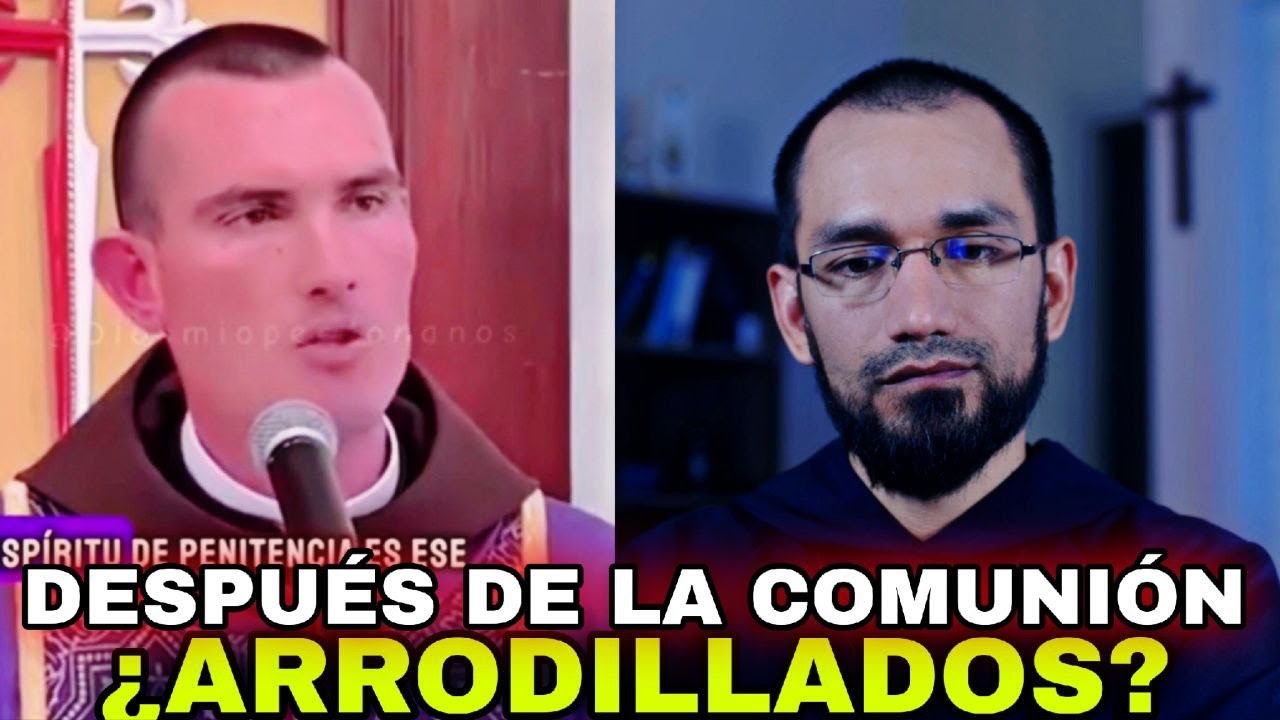 🔺¿Arrodillados después de Comulgar? 👉Sacerdote aclara