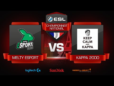 Melty eSport vs KAPPA 2000 - ESL Championnat National Été 2016 LoL