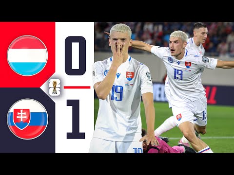 ⚽️ZOSTRIH GÓLOV I Luxembursko 0:1 Slovensko (Kvalifikácia MS 2026 ) I Muži A
