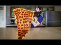 EATING THE BIGGEST SLICE OF PIZZA IN CANADA | CANADA PT.5 | BeardMeatsFood