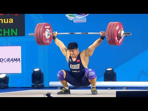 Liu Huanhua vs Lesman Paredes Snatch Battle | Last-Chance Olympic Qualifier
