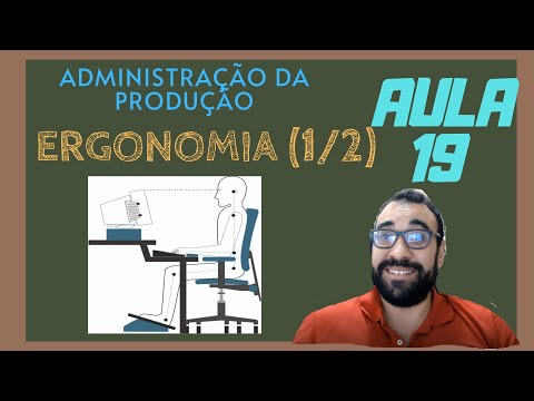 Administração da Produção # 19 – Ergonomia (1/2)