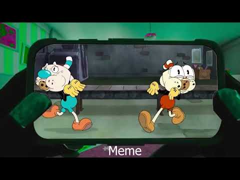 THE Cuphead SHOW! what will happen if mughead and a cuphead hit each other Sound Variations