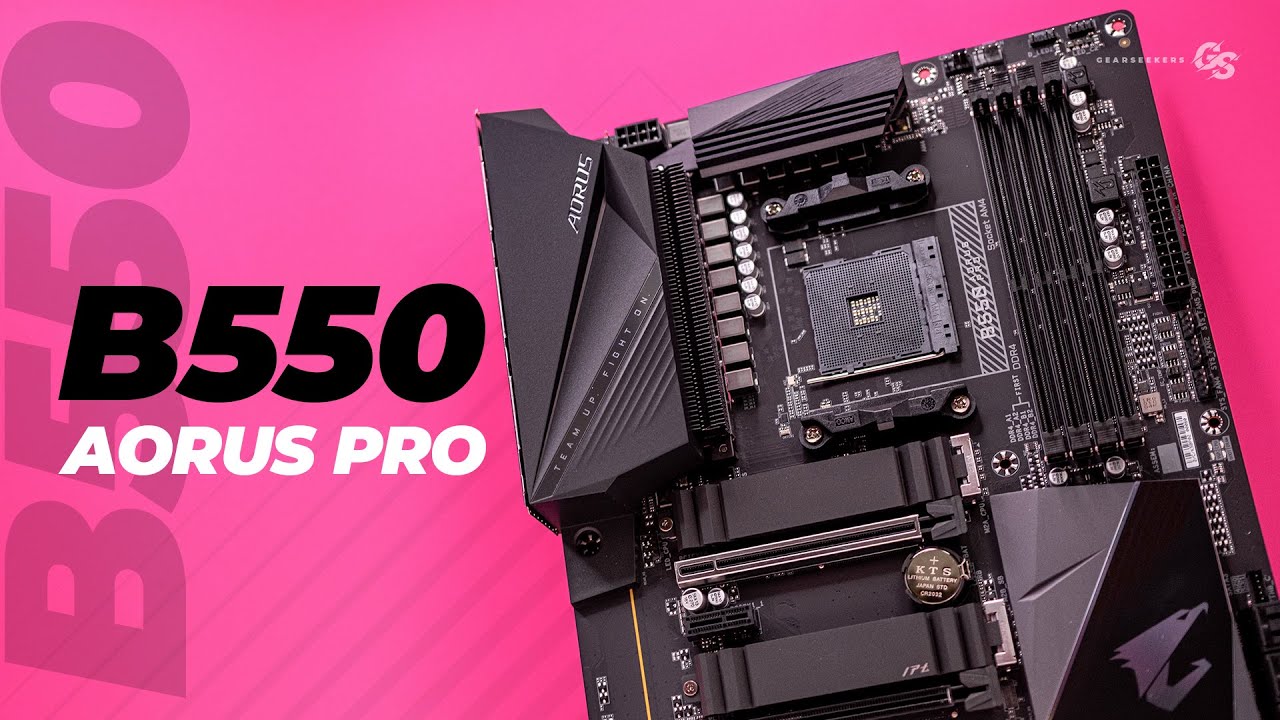 Mainboard Gigabyte B550 AORUS PRO Sức mạnh tuyệt đối