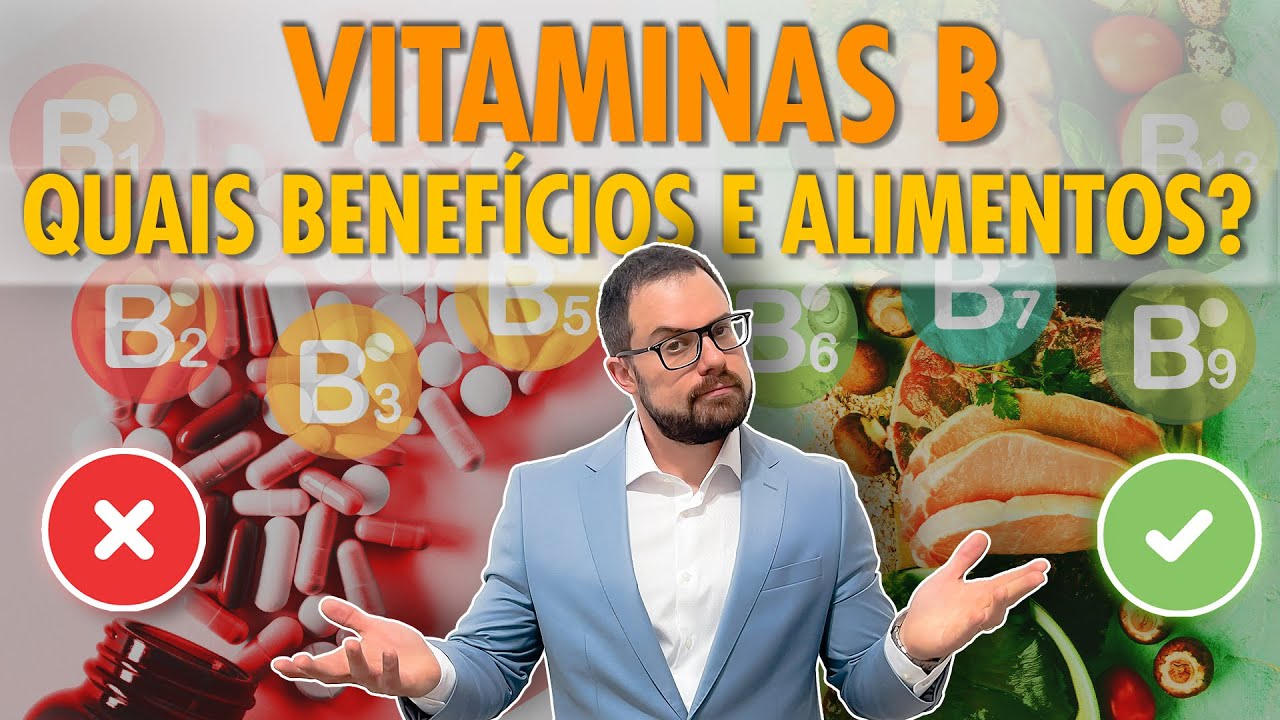 Complexo B (vitamina B12, B9, B6, B1, B2, B5): para que serve?