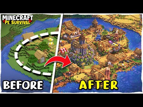 Safest Village in Minecraft Survival Challenge!
