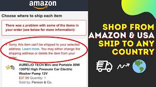 How to Shop From Amazon:eBay And Ship to Any Country! (easy)