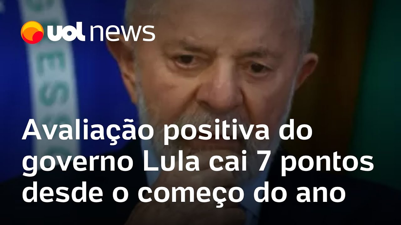 Avaliação positiva da gestão Lula cai 7,2 pontos desde janeiro, mostra pesquisa CNT/MDA