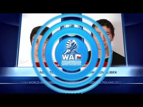 Junior 50kg man left hand semi final - Worlds 2013