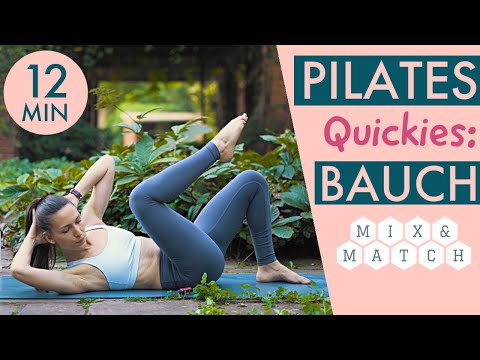 12 MIN PILATES Quickie: ABDOMEN | 🧱🧘🎛️ Mix & match your workout!