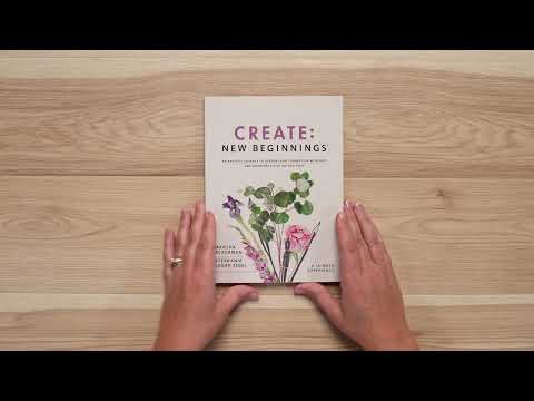 Video Preview for Create: New Beginnings | Softcover