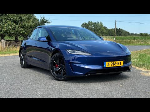 TESLA MODEL 3 “Highland” PERFORMANCE // REVIEW on AUTOBAHN