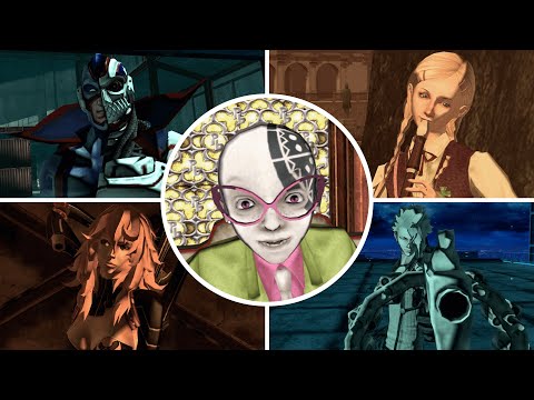 No More Heroes 2: Desperate Struggle - All Bosses (No Damage)