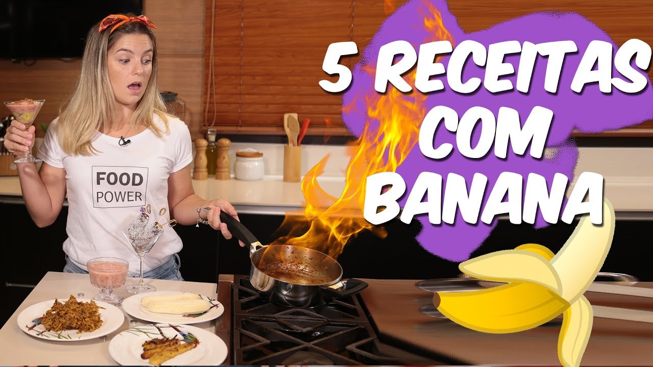 O QUE FAZER COM BANANA MADURA | 5 RECEITAS INCRÍVEIS PARA NÃO DESPERDIÇAR
