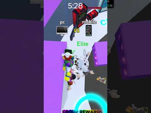 Roblox PC 💻 vs Mobile 📱 RACE!